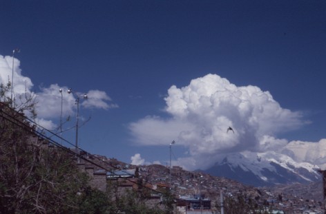 De Illimani vanuit La
Paz